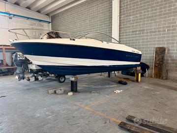 Barca semicabinata diesel