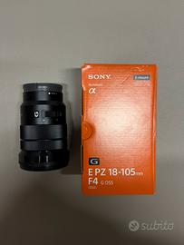 Obiettivo Sony E PZ 18-105 mm F4 G