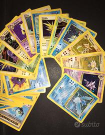 39 Carte Pokemon Set Fossil