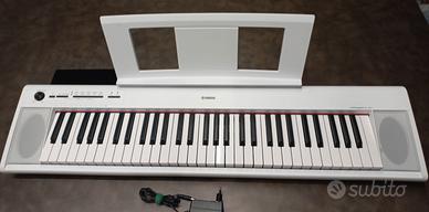 Tastiera Yamaha Piaggero NP-12 bianca