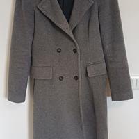 Cappotto Zara Woman in lana 70% – Grigio Antracite