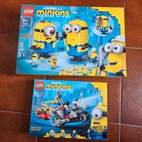 Lotto Lego 75551 e 75549 MINIONS MISB