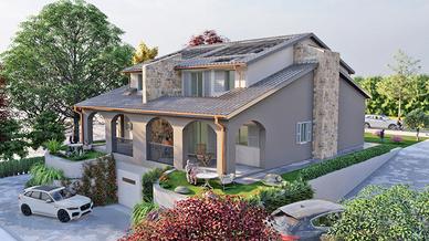 Villa bifamiliare Todi [FC131aVRG]