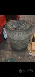 Cerchi Bmw in ferro da 16 Gommati invernali