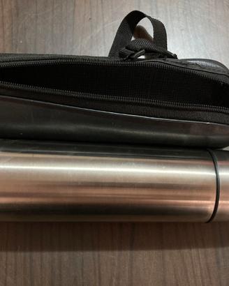 Thermos da caffè in silver con custodia