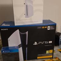 PS5 PRO 2TB + Lettore + base verticale