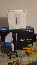 PS5 PRO 2TB + Lettore + base verticale