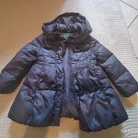 PIUMINO Cappotto Benetton 3/4anni bimba