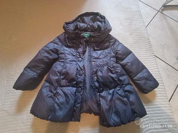 PIUMINO Cappotto Benetton 3/4anni bimba