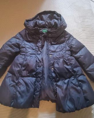 PIUMINO Cappotto Benetton 3/4anni bimba