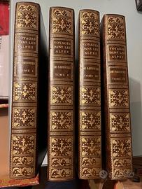 Voyages dans les alpes de saussure - 4 tomi