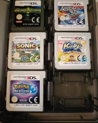 Bundle giochi Nintendo 3ds e Nintendo ds