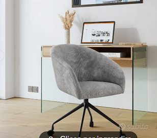 sedia poltrona ufficio scrivania IKEA