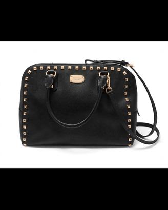 Borsa nera Michael Kors Cindy Nera Borchie Oro
