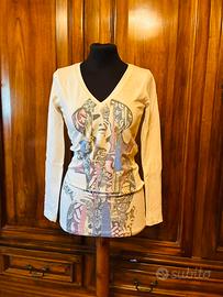 T-shirt donna Versace taglia 40