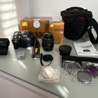 Nikon d3300 - kit ed accessori