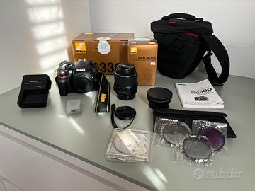 Nikon d3300 - kit ed accessori