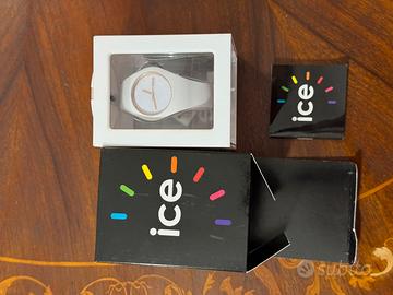 Orologio ICE bianco con dettagli oro rosa – nuovo