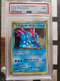 Dark Feraligatr Neo 4, Jap, PSA 9