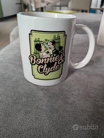 Tazza in ceramica Bonnie e Clyde