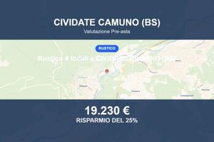 Immobile in asta di 80 m² a Cividate Camuno