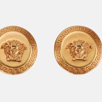 Orecchini bottone Versace Medusa grandi
