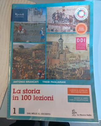 la storia in 100 lezioni  1 volume