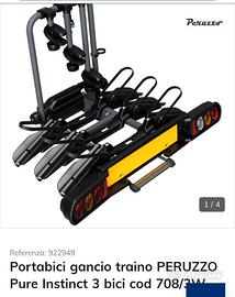 Portabici gancio traino PERUZZO Pure Instinct 3 bi