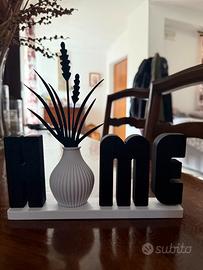Scritta Home di design
