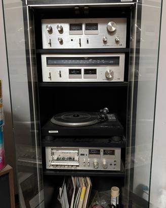 Impianto Pioneer SA-606+TX-606+CT-606+PL-518X