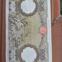 Carta Moneta di lire 100 Regno d'Italia 