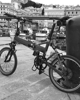 Dahon 8s pieghevole bi ammortizzata