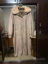 Cappotto donna in pelle di montone
