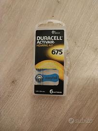 kit batterie Duracell 675 PR44