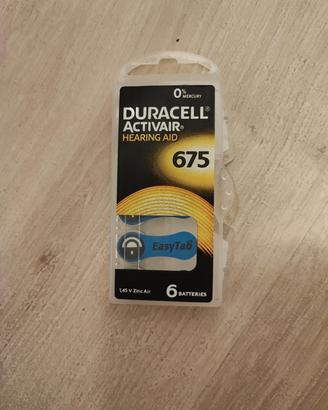 kit batterie Duracell 675 PR44