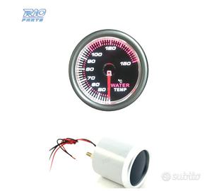 TERMOMETRO TEMPERATURA ACQUA SFONDO NERO ILLUMINAT