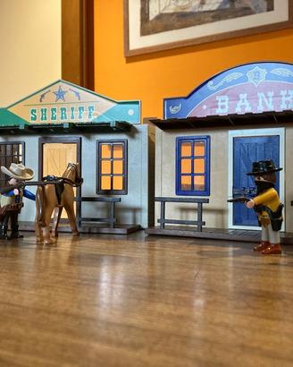 Playmobil - 4398 - Villaggio Western portatile
