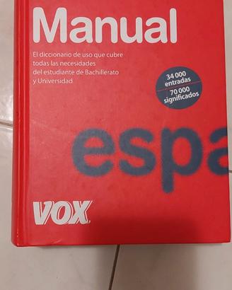 Dizionario monolingua spagnolo