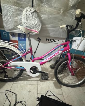 Bicicletta per bambina rosa
