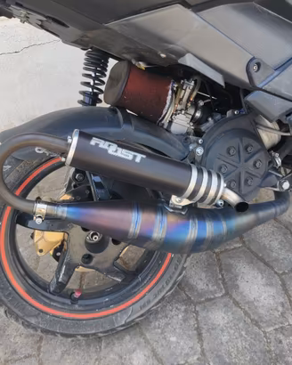 Marmitta ROOST SP1 Midrange per piaggio