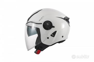 Casco urban jet Ufo Spirit bianco lucido