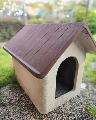 Cuccia cane muratura cemento grande