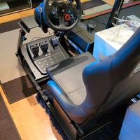 Simulatore postazione e volante logitech g 29