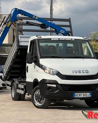 IVECO DAILY 35C15 3000 CC RIBALTABILE E GRU (DN 36