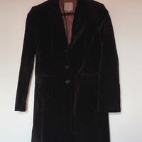 Giacca velluto donna monopetto