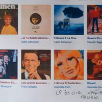 LP 33 GIRI ANNI 60/70