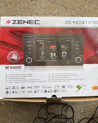 Autoradio zenec MODEL NO. ZE-NC3131D audi a3. 8p