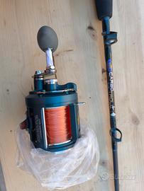 canna da traina + mulinello