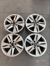 4 Cerchi Lega da 16 Pollici Originali VW Golf usat