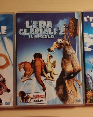 DVD L'era glaciale 1 - 2 - 3